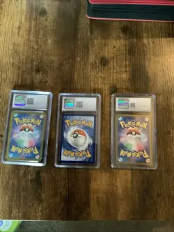 POKEMON SLABS LOT x 3, CHARIZARD, WEAVILE, VAPOREON - Image 2