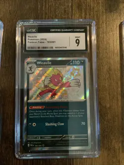 POKEMON SLABS LOT x 3, CHARIZARD, WEAVILE, VAPOREON - Image 4