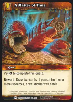 World of Warcraft TCG A Matter of Time - Worldbreaker 263/270 - Image 1