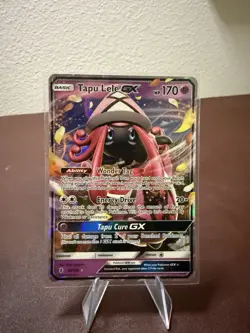 Pokemon Tapu Lele GX 60/145 Guardians Rising Ultra Rare Holo NM - Image 1