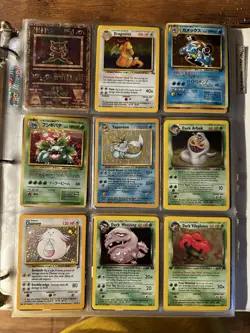 Meiji Pokemon Complete Set 1999 Japanese 24-Card Holo & 1999 Team Rocket Lot - Image 2