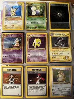 Meiji Pokemon Complete Set 1999 Japanese 24-Card Holo & 1999 Team Rocket Lot - Image 4