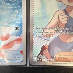 Pokemon TCG 151 Goldeen 082/084 Misty’s Vitality 111/084 2-Card Lot Holo - Image 2