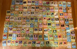 Massive 135+ Pokemon Card WotC Vintage Lot - LP condition! Base/Rocket/Gym - Image 1
