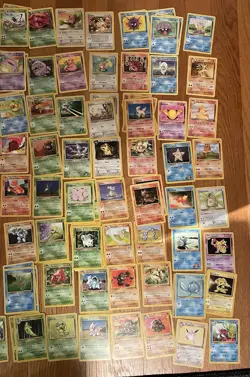Massive 135+ Pokemon Card WotC Vintage Lot - LP condition! Base/Rocket/Gym - Image 3