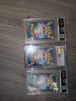 Pokemon TCG 3-Card Lot PSA Graded Japanese Trainer Holo FA Promo 2017 - Image 3