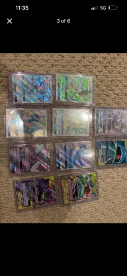 Pokemon TCG Crown Zenith 26-Card Lot Full Art Holo English 2023 - Image 2