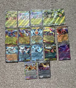 Pokemon TCG 17 Card Lot Holo Shiny ex All hits from various sets. - Image 1