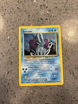 2001 Pokemon Neo Revelation Suicune Holo Rare 14/64 *Double HoloU* - Image 1