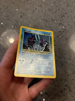 2001 Pokemon Neo Revelation Suicune Holo Rare 14/64 *Double HoloU* - Image 4