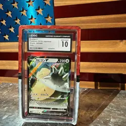 Pokemon 2019 Snorlax V 045/060 Holo RR Shield Japanese GEM MINT CGC 10 - Image 1