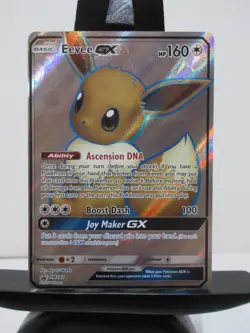 Eevee GX SM242 Full Art Promo Holo Pokemon TCG English Card Sun & Moon - Image 1