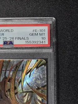 PSA 10 Vegito Energy Marker E-101 Dragon Ball Fusion World Championship Card - Image 4