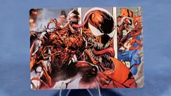 Carnage, Crimson Chaos Art Series Card Marvel’s Spider Man MTG Magic 47 / 54 - Image 1