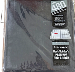 Ultra Pro Premium Pro-Binder Black Zippered Album - Holds 480 Cards - Image 1
