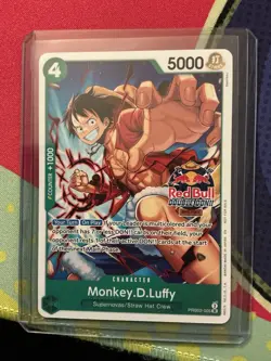 One Piece Card Game Red Bull Double Don!! Full Lot Mint - Image 2