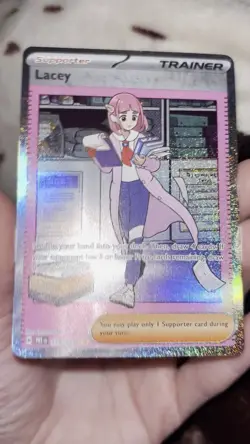 Pokemon Lacey #175 SIR Trainer Prismatic Evolutions - Pack Fresh! - Image 2