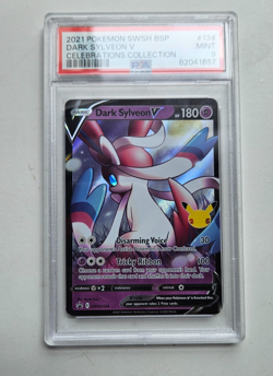 PSA 9 Dark Sylveon V SWSH 134 Graded Pokemon Card - Image 2