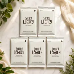 Sacred Legacy New Testament Core Set Sealed Pack Lot (30 Packs, 12 Cards Each) - Image 1