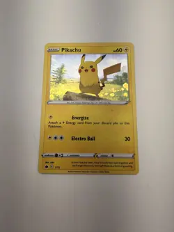 McDonald's 2022 Holo Pikachu TCG Card 007/015 Pokemon - Image 1