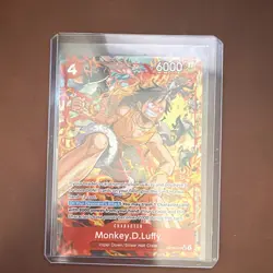 Bandai One Piece Card Game Monkey D. Luffy OP16-015 Alt Art Holo SR 6000 4c - Image 2