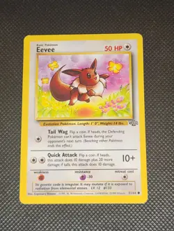 EEVEE - Jungle Set - 51/64 - Pokemon Card - MP - Image 1