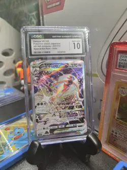 ✨ CGC 10 Pristine Deoxys VSTAR 223/172 SAR VSTAR Universe s12a Pokemon Card - Image 1