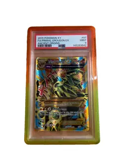 Primal Groudon EX Shiny Full Art Holo Card 97/98 PSA 9 - Image 1