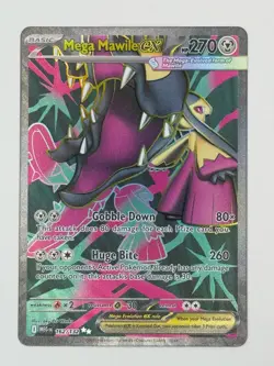 Mega Mawile ex 162/132 Ultra Rare NM. Mega Evolution (MEG). Pokemon Card - Image 1