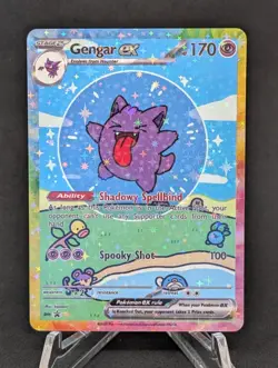 BUBBLE GENGAR EX POKEMON CARD * FAN ART * MEW FRIENDS Paldean 232/091 - Image 1