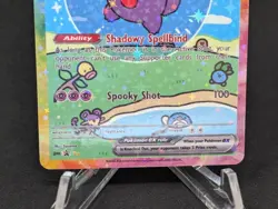 BUBBLE GENGAR EX POKEMON CARD * FAN ART * MEW FRIENDS Paldean 232/091 - Image 3