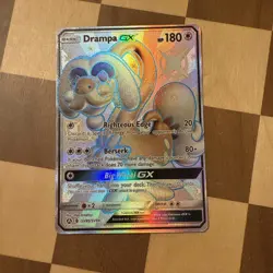 Pokemon TCG Drampa GX Full Art Ultra Rare Holo Card SV80/SV94 NM Condition - Image 1