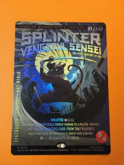 Splinter, Vengeful Sensei - Ink-Eyes, Servant of Oni Secret Lair Drop Foil - Image 1