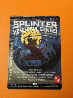 Splinter, Vengeful Sensei - Ink-Eyes, Servant of Oni Secret Lair Drop Regular - Image 1