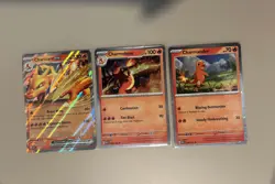 Charizard ex Super Premium Collection Pokemon TCG Promo Set 161 004 005 NM - Image 1