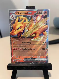 Charizard ex Super Premium Collection Pokemon TCG Promo Set 161 004 005 NM - Image 4