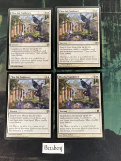 4x MTG Plea for Guidance - Born of the Gods (BNG) (Playset) - Image 1