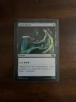 Magic: The Gathering Marvel Dark Ritual Foil Uncommon Instant #0793 MTG MSC - Image 1