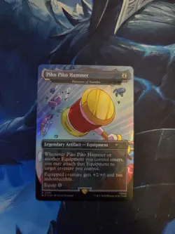 Piko Piko Hammer [Hammer of Nazahn] Rainbow Foil Secret Lair x Sonic - Image 1