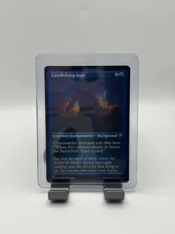 MTG, Candlekeep Sage FOIL ETCHED $3 ORDER MIN 482 Battle for Baldur's Gate - Image 1