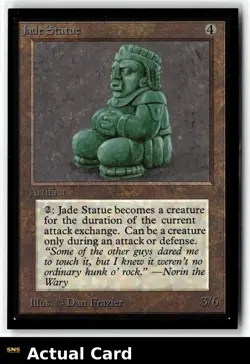 Magic: The Gathering Collectors' Edition Jade Statue - Image 1