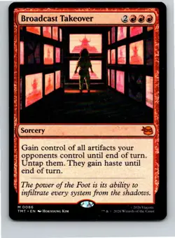 Magic the Gathering Broadcast Takeover Teenage Mutant Ninja Turtles MTG - Image 1
