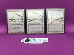MTG FBB Swamp GERMAN x3 Beta Revised Basic Land Magic Rare *CCGHouse* RB - Image 1