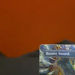 MTG Final Fantasy Buster Sword 0351 Foil Full Art Mythic Artifact Equipment - Image 3