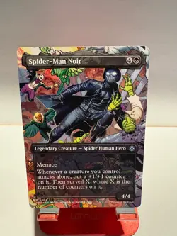 Spider-Man Noir (Borderless) Marvel's Spider-Man Regular - Image 1