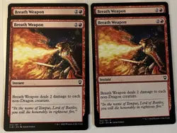 Magic MTG - Breath Weapon Commander Legends: Battle for Baldur's Gate NM/No Play - Image 3