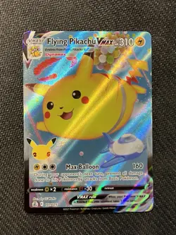 Pokemon Flying Pikachu VMAX 007/025 Celebrations Ultra Rare Holo Near Mint - Image 1