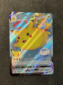Pokemon Flying Pikachu VMAX 007/025 Celebrations Ultra Rare Holo Near Mint - Image 3