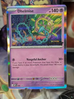 Pokemon Dhelmise - Pitch Black - MEP 084 - Prerelease Promo - Near Mint - Image 1