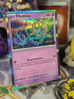Pokemon Dhelmise - Pitch Black - MEP 084 - Prerelease Promo - Near Mint - Image 3